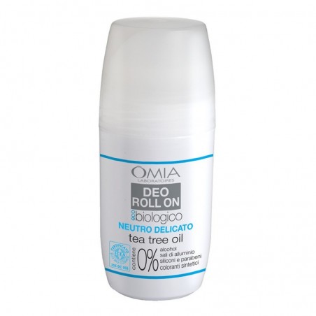 omia deo rollon bio tea tree ml.50